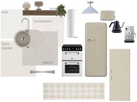 leanyer budget no demo kitchen Interior Design Mood Board by Sonya Ditto