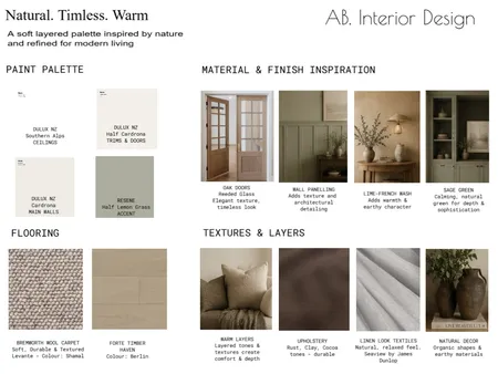 Moodboard Interior Design Mood Board by ABDesign