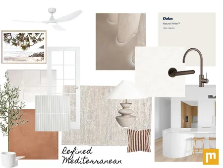 Refined Mediterranean Interior Design Mood Board by Morrissey Blinds & Interiors - Home Styling
