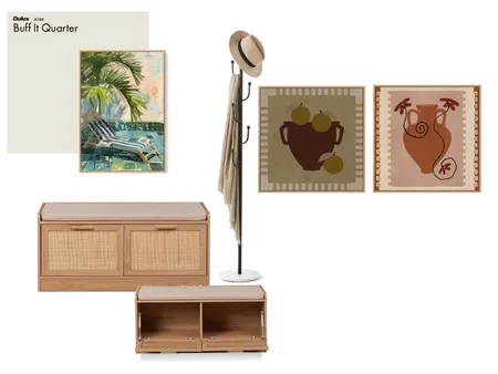 Project Boronia Entry Interior Design Mood Board by Manea Interior Design & Styling
