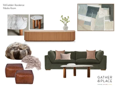 McFadden Residence Interior Design Mood Board by Gather & Place