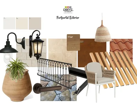 FortPortal Exterior Interior Design Mood Board by Derick Asiimwe