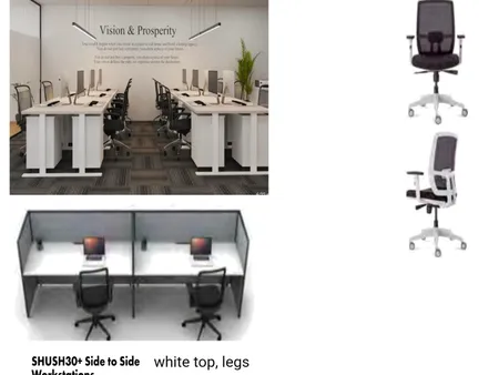 Work space Interior Design Mood Board by MiraDesigns