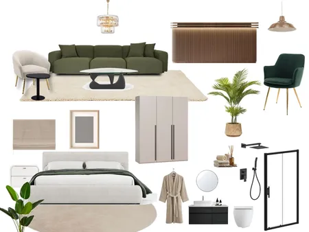 اثاث موتيل Interior Design Mood Board by heyam