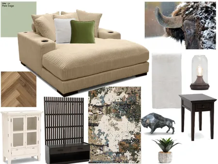 Haven Chaise Taupe Interior Design Mood Board by Beverly Zaske