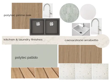 23 dawes view kitchen & laundry finishes Interior Design Mood Board by Samanthar