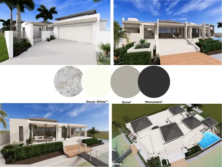 Mangan External Colour Concept Interior Design Mood Board by Styled Interior Design