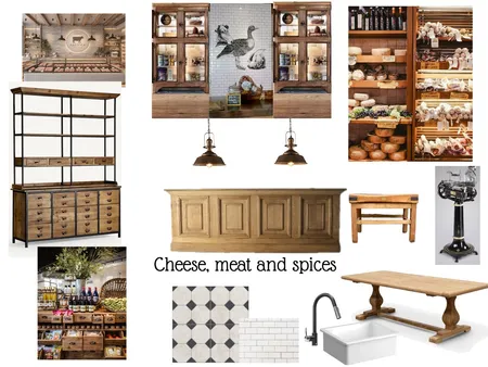 Butchery Interior Design Mood Board by otjiwa@gmail.com
