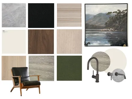 Bath St - Concept Board Interior Design Mood Board by First Page Design