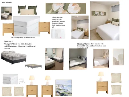 Bedrooms Interior Design Mood Board by IIDR Interior Design