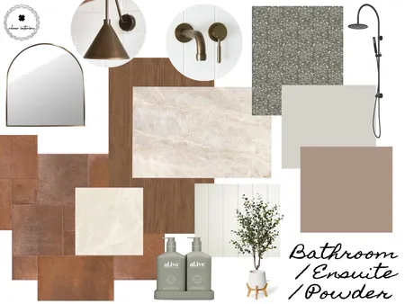 Bruce wet areas Interior Design Mood Board by CloverInteriors