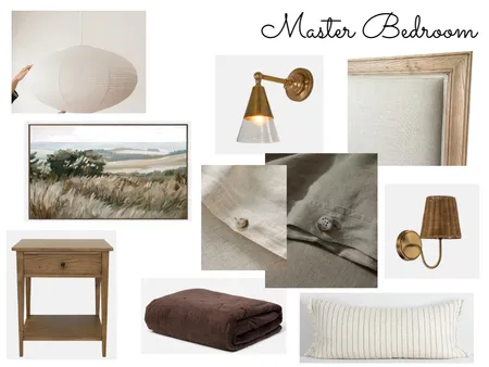 S D - Master Bedroom Interior Design Mood Board by ABDesign