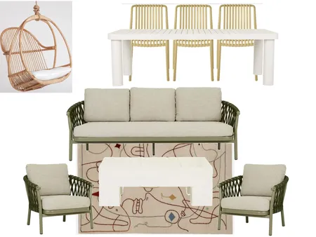 119 North Outdoor Interior Design Mood Board by Holle Interiors