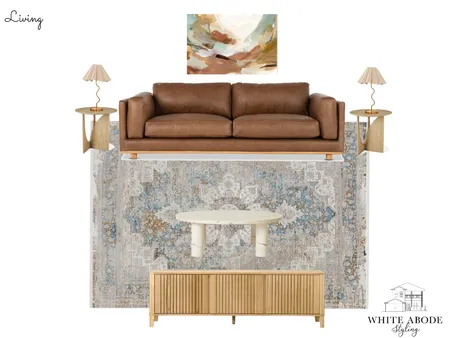 Zillman - Living Interior Design Mood Board by White Abode Styling