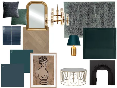 Victorian Modern Interior Design Mood Board by Kailee Louise