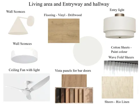 Living Room Interior Design Mood Board by Coastal Design and Renovations