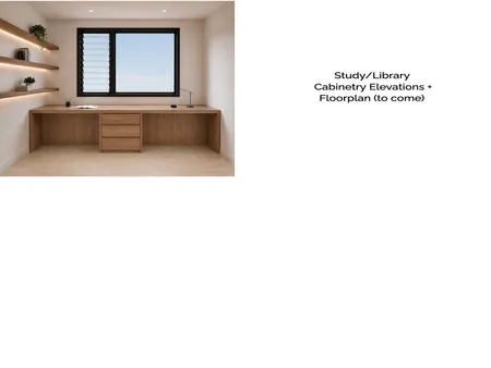 Mangan - Study/Library Cabinetry Elevations Interior Design Mood Board by Styled Interior Design
