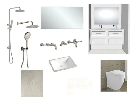 Ensuite Interior Design Mood Board by Coastal Design and Renovations