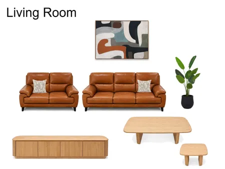 Living Room - Serene Interior Design Mood Board by SaksDesigns