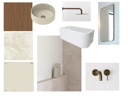 VO Main Bathroom Interior Design Mood Board by Cat Garden