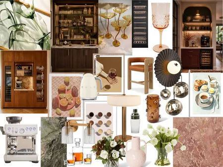 Bar Interior Design Mood Board by aureliem