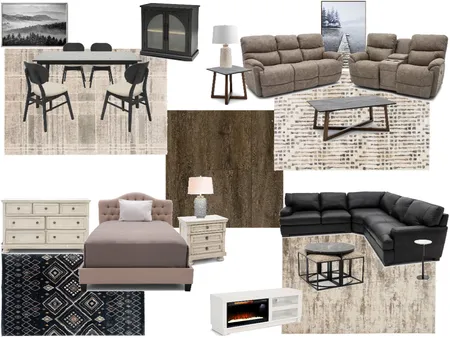 greyish brown Interior Design Mood Board by Beverly Zaske
