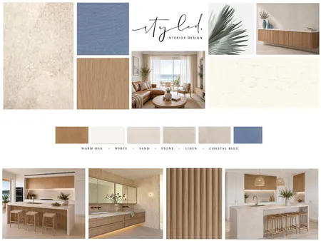Ruth & David Mood Board Interior Design Mood Board by Styled Interior Design