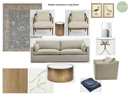 H P Version 1 Interior Design Mood Board by Kim Black Design