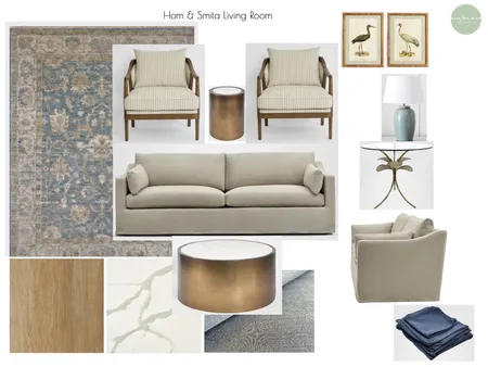 H P Version 2 Interior Design Mood Board by Kim Black Design