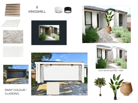 EXTERNAL HOUSE FRONT Interior Design Mood Board by lisajonesstylist