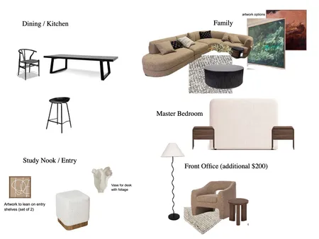 MASTACON - Alison St Interior Design Mood Board by Chloe Interiors