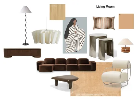 Living Room Interior Design Mood Board by jadecath