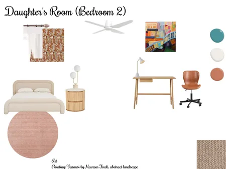 Bedroom 2 Interior Design Mood Board by bel designs