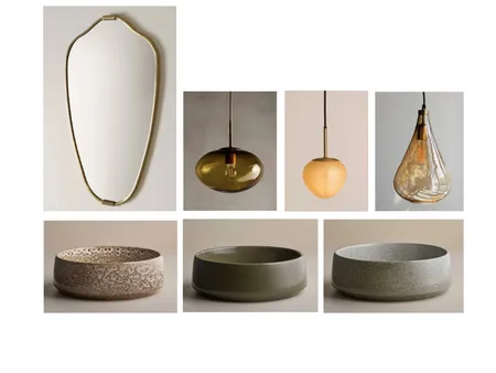 Pt Leo powder room Interior Design Mood Board by Jeni@loreco.com.au