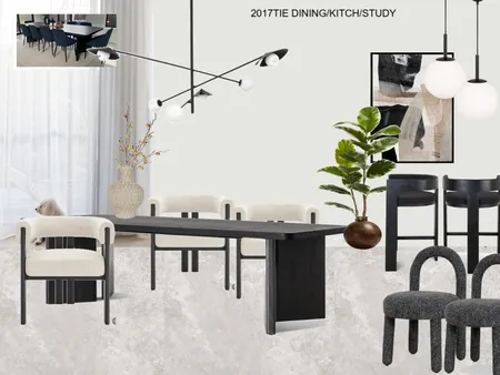 2017TIE DINING/KITCH/STUDY Interior Design Mood Board by Long Island Homes Pty Ltd