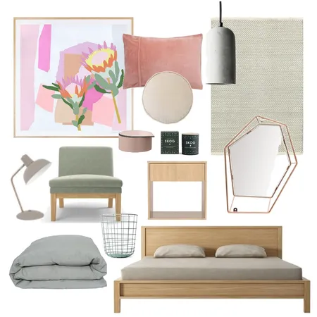 Girls Bedroom Retreat Interior Design Mood Board by harriehighpants on Style Sourcebook