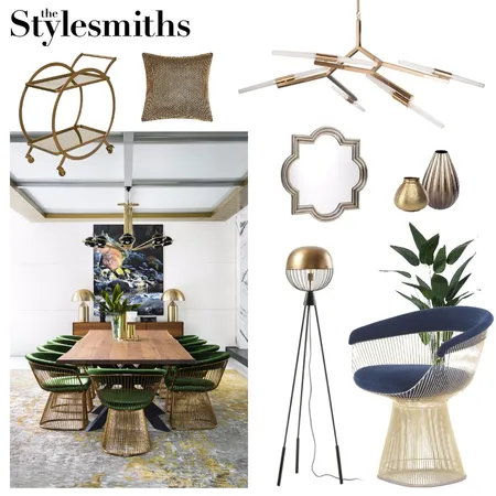 Luxe Living Interior Design Mood Board by The Stylesmiths on Style Sourcebook