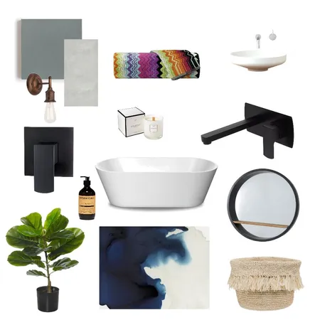 Bloc Black Tapware Interior Design Mood Board by MareeTaylor on Style Sourcebook