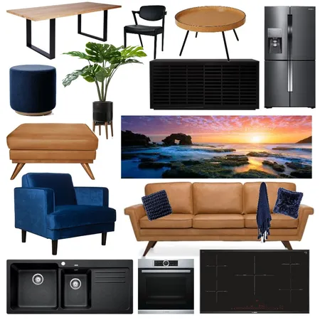 Living Room Interior Design Mood Board by rach.studdert on Style Sourcebook