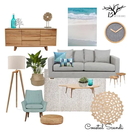 Coastal Scandi Abode Interior Design Mood Board by 13 Interiors on Style Sourcebook