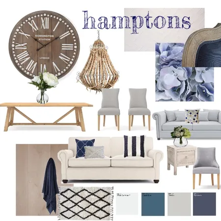 hamptons inspired Interior Design Mood Board by Dorian + Co Interiors on Style Sourcebook