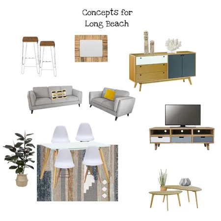 Long Beach Interior Design Mood Board by Jem Crestani Interior and Colour Consulting on Style Sourcebook