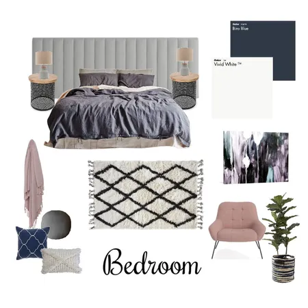 Master Bedroom Interior Design Mood Board by Reflective Styling on Style Sourcebook