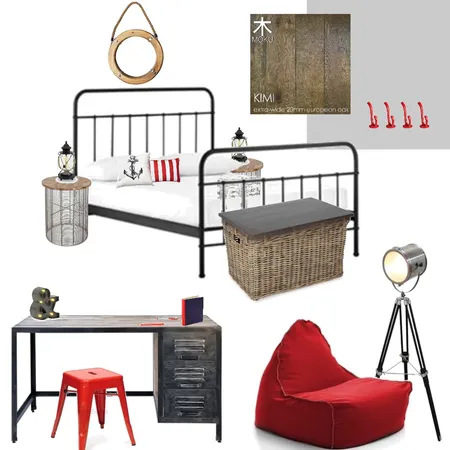 teen nautical Interior Design Mood Board by Krysti-glory90 on Style Sourcebook