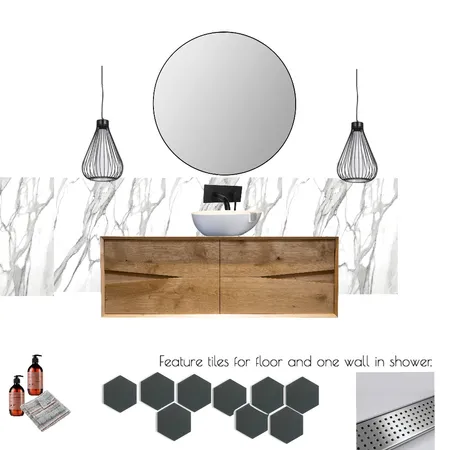 Chic Bathroom Interior Design Mood Board by Joanne on Style Sourcebook