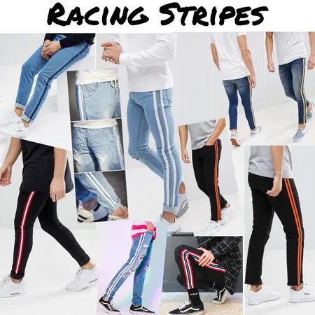 Denim | Racing Stripes Interior Design Mood Board by snoobabsy on Style Sourcebook