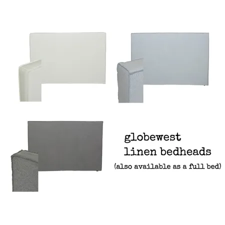 globewest bedheads Interior Design Mood Board by The Secret Room on Style Sourcebook