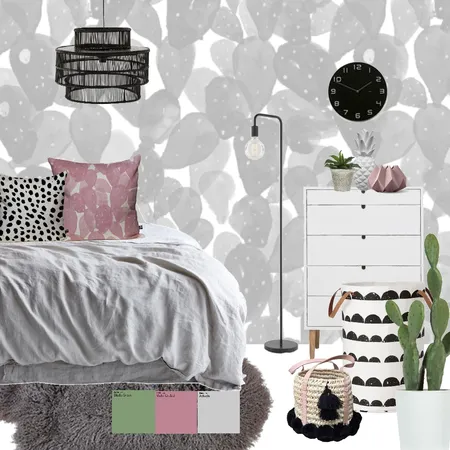 Teenage Girls Room Interior Design Mood Board by Grace Garrett on Style Sourcebook
