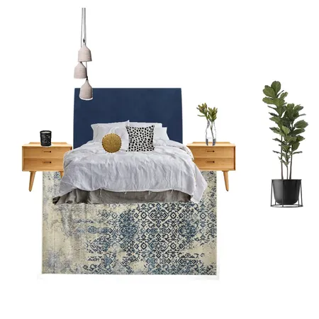 Bedroom option 1 Interior Design Mood Board by Georgia Cleary on Style Sourcebook