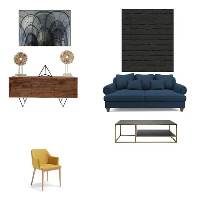 Masculine/Modern Interior Design Mood Board by UMENICK on Style Sourcebook